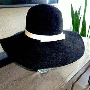 Vintage Hammond Rutherford of New York black felt hat